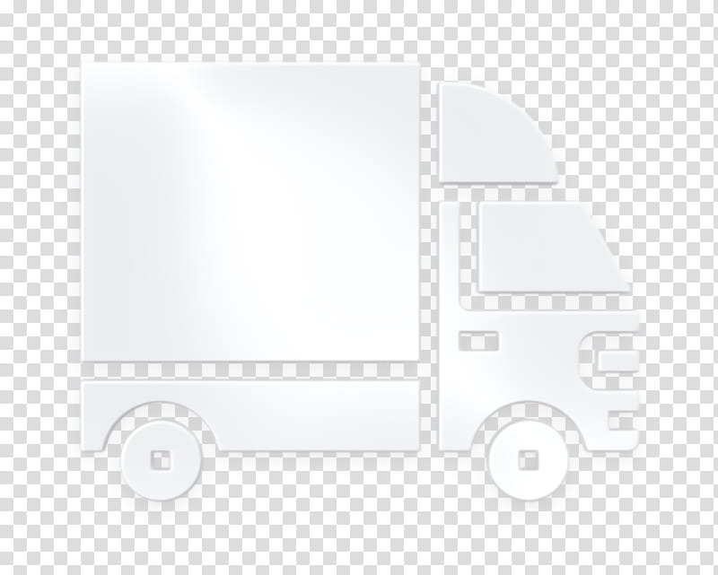 Car icon Cargo truck icon Trucking icon, Transport, White, Vehicle, Text, Commercial Vehicle, Cartoon, Automotive Wheel System transparent background PNG clipart