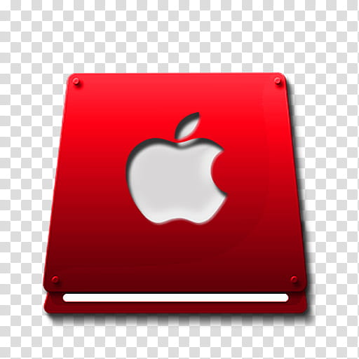 Black Shift HDD, Red Shift Apple HDD transparent background PNG clipart