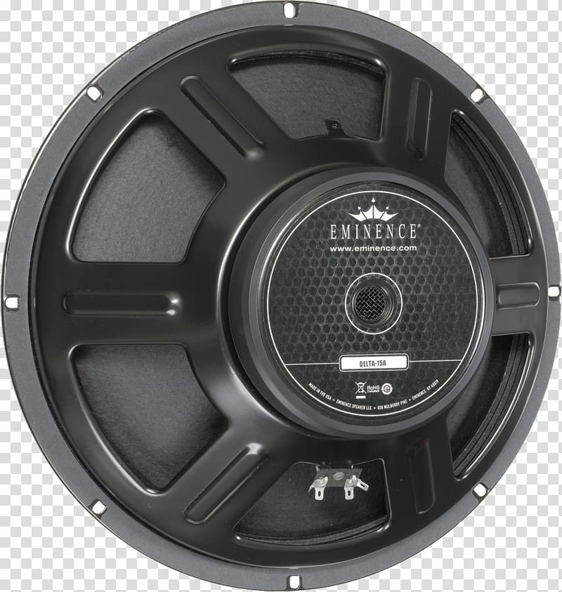 Speaker, Eminence Speaker, Loudspeaker, Eminence Speaker Llc, Woofer, Speaker Eminence Pro Kappapro, Ohm, Professional Audio transparent background PNG clipart