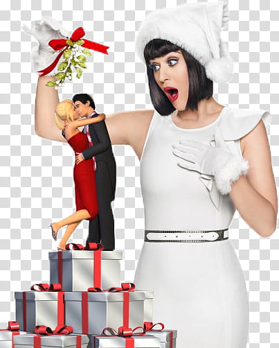 Katy Perry Promocional Sims  transparent background PNG clipart