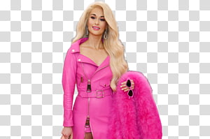 Barbie, Pink M, Fashion, Model M Keyboard, Clothing, Magenta, Fur, Outerwear transparent background PNG clipart thumbnail