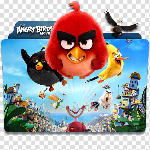 The Angry Birds Movie  Folder Icon , Angry Birds final v transparent background PNG clipart