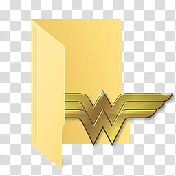 Superhero Icons For Windows , Wonder Woman Folder transparent background PNG clipart