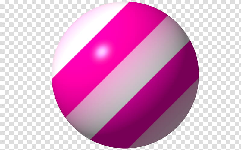 D Ball, round white and pink ball transparent background PNG clipart