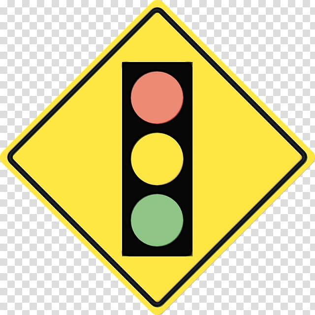 Traffic Light, Watercolor, Paint, Wet Ink, Traffic Sign, Road, Road Traffic Control, Warning Sign transparent background PNG clipart