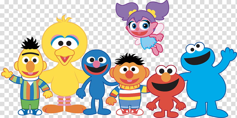Bird Line Art, Elmo, Big Bird, Sesame Street Characters, Cookie Monster, Abby Cadabby, Grover, Television Show transparent background PNG clipart
