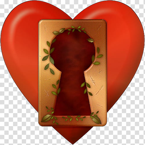 Most Secret of Hearts, heart with keyhole illustration transparent background PNG clipart