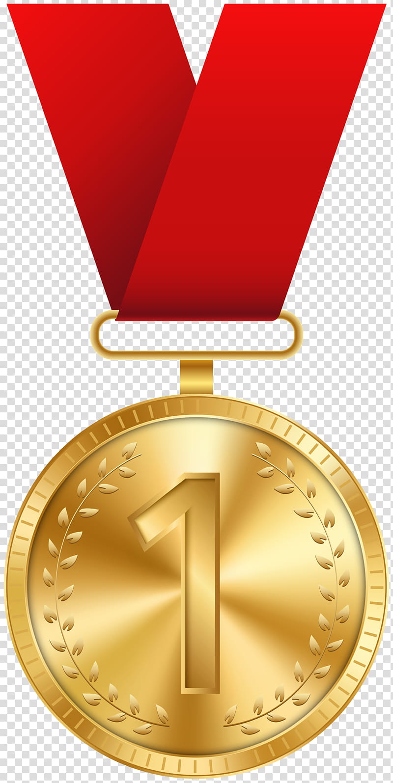 Cartoon Gold Medal, Silver Medal, Bronze Medal, Olympic Medal, Award, Metal transparent background PNG clipart