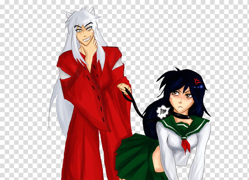 Commission: Kagome x Inuyasha transparent background PNG clipart