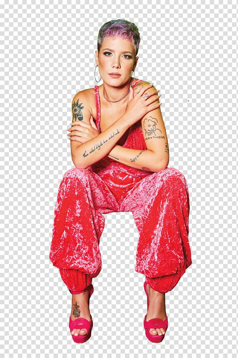 Halsey, Halsey- transparent background PNG clipart