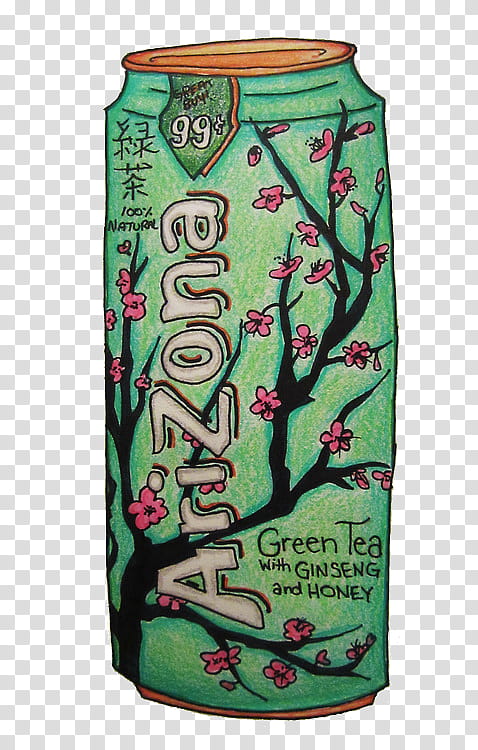 Delirium, Arizona green tea can illustration transparent background PNG clipart