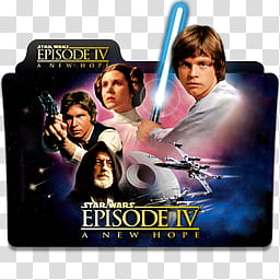 Star Wars Collection Folder Icon Pack, Star Wars Episode  vx x transparent background PNG clipart