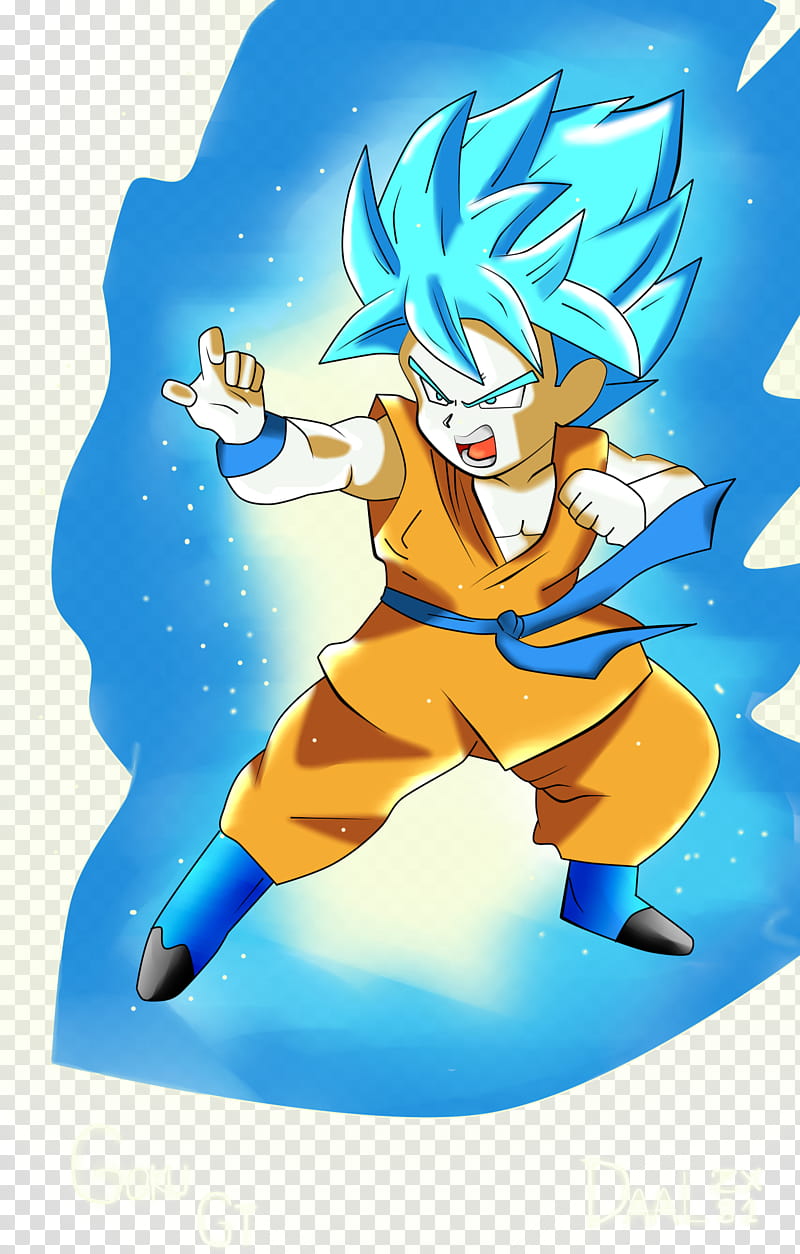 Goku Ssj Blue transparent background PNG clipart