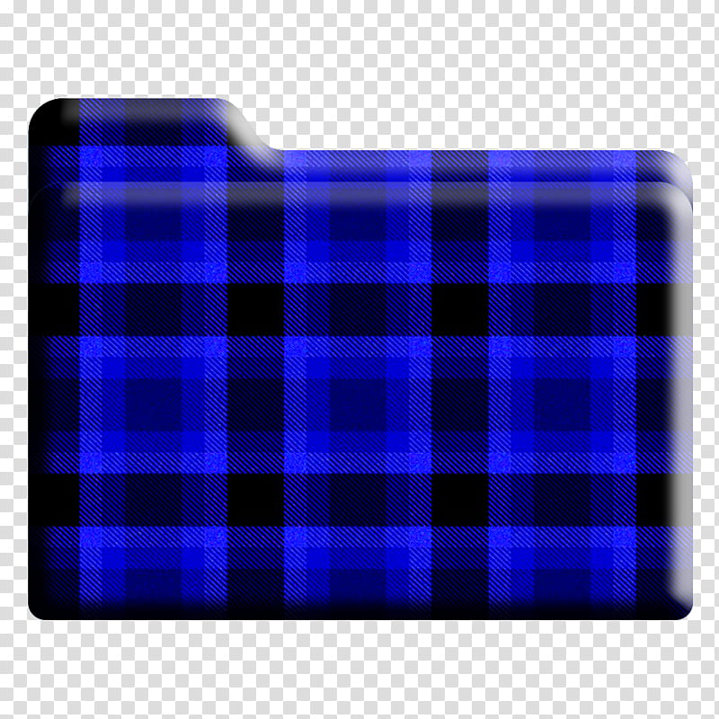 Tartan HD Folder Icons Mac And Windows , .Blue Tartan Folder transparent background PNG clipart