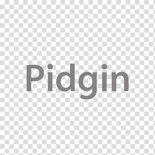 Krzp Dock Icons v  , Pidgin, Pidgin text overlay transparent background PNG clipart