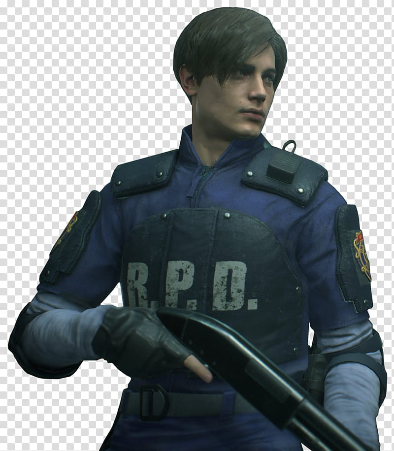Resident Evil  Leon Classic Costume Render transparent background PNG clipart