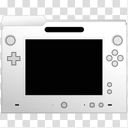 Nintendo Controllers Set Computer Folder Icons, Wii-U-Controller-, white and black camera transparent background PNG clipart