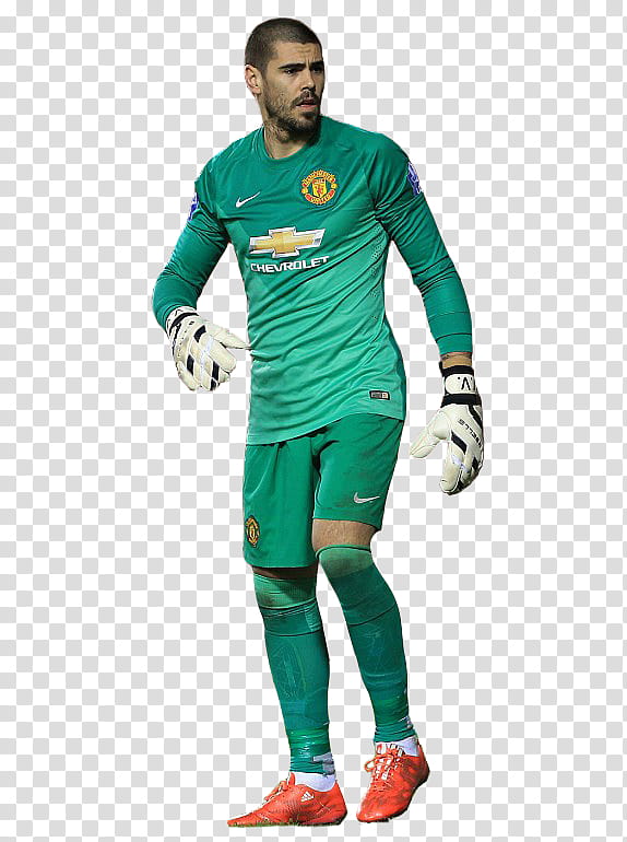 Victor Valdes Manchester United - transparent background PNG clipart