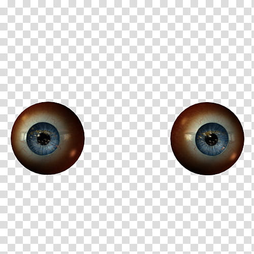 Texture Set  Eyeballs, two blue eyes illustration transparent background PNG clipart