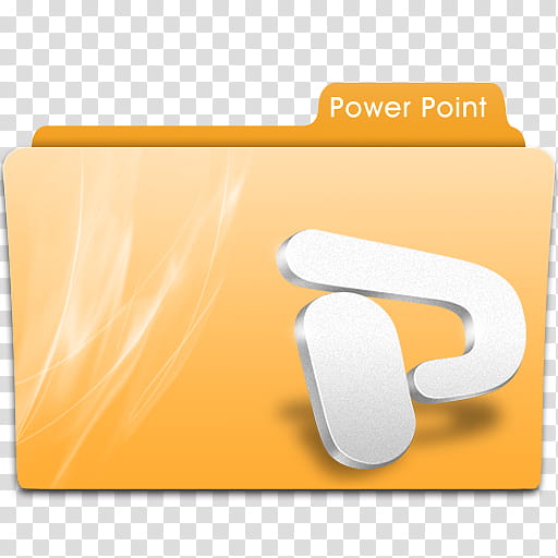 Programm , Powerpoint folder icon transparent background PNG clipart