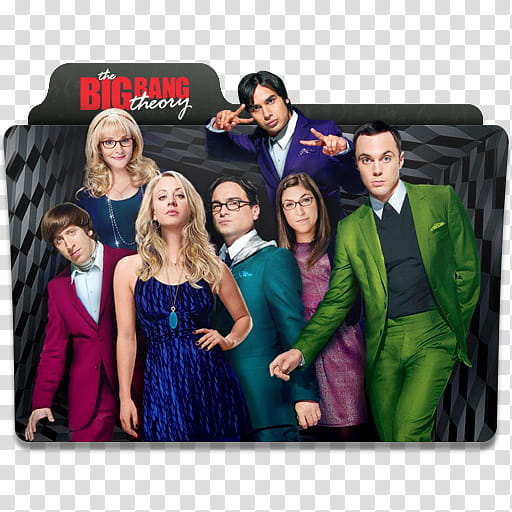 The Big Bang Theory Folders , Season  icon transparent background PNG clipart
