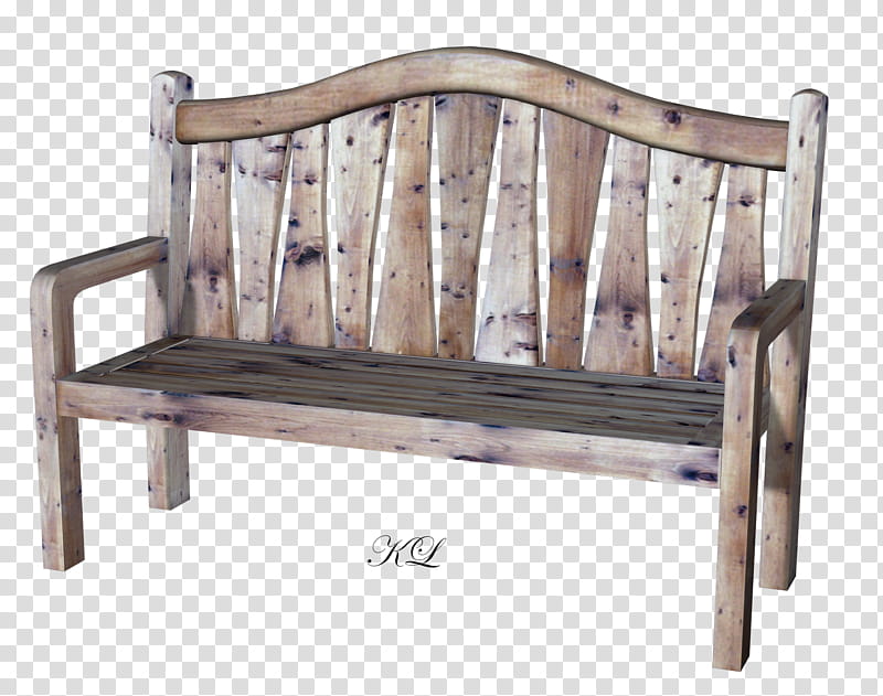 Old wooden bench KL Cactuskim, brown wooden bench transparent background PNG clipart
