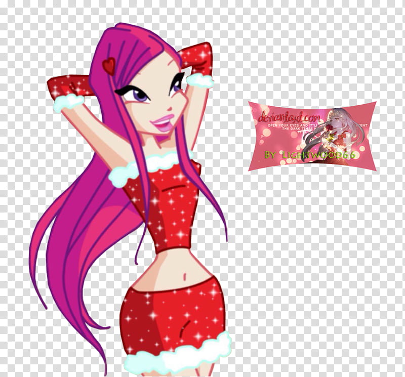 Winx Club Roxy New Year transparent background PNG clipart