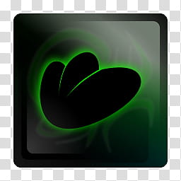 Black Pearl Dock Icons Set, BP Encarta Green transparent background PNG clipart