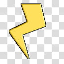 Lighting Bolt Icon transparent background PNG clipart