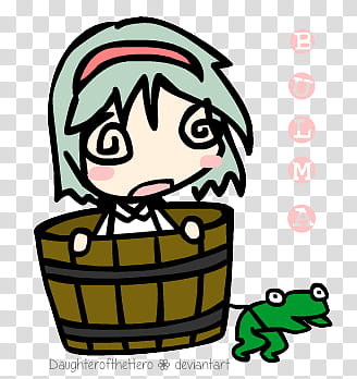 Bulma and the Frog Prince transparent background PNG clipart