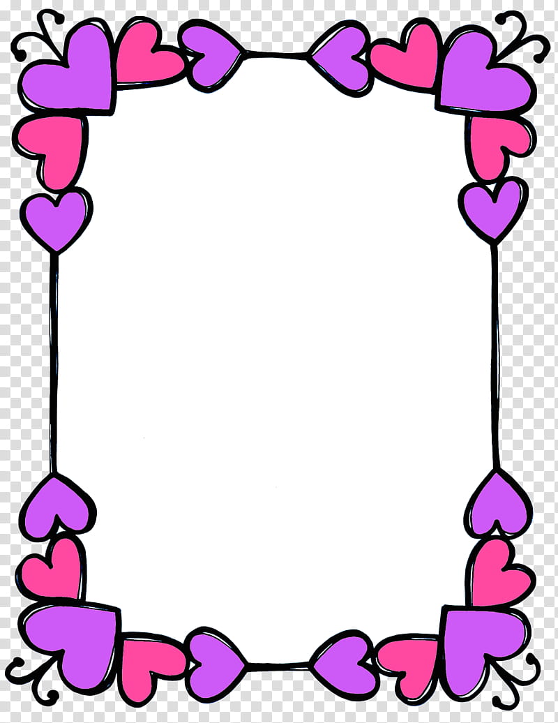 Love Background Heart, Paper, BORDERS AND FRAMES, Frames, A4, Drawing, Floral Design, Pink transparent background PNG clipart