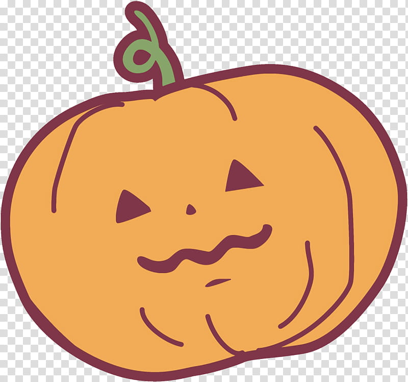 Jack-o-Lantern Halloween pumpkin carving, Jack O Lantern, Halloween , Calabaza, Orange, Facial Expression, Smile, Vegetable transparent background PNG clipart