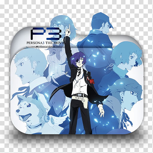 Persona  The Movie  Winter of Rebirth icon pack, Persona  The Movie  Winter of Rebirth folder icon v transparent background PNG clipart