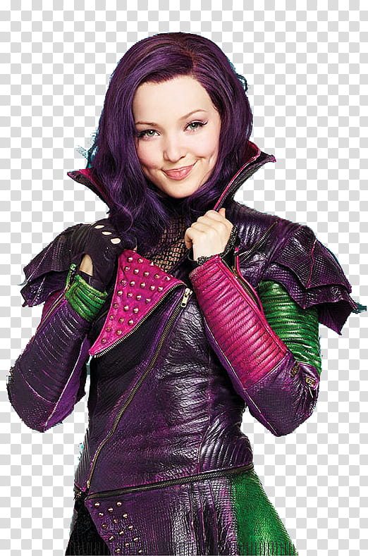 Disney Descendants Mega Mal Hija De Malefica Transparent Background Png Clipart Hiclipart