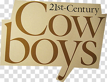 st-Century Cowboys transparent background PNG clipart