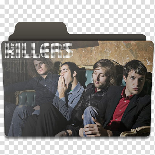 Music Folder , The Killers folder illustration transparent background PNG clipart