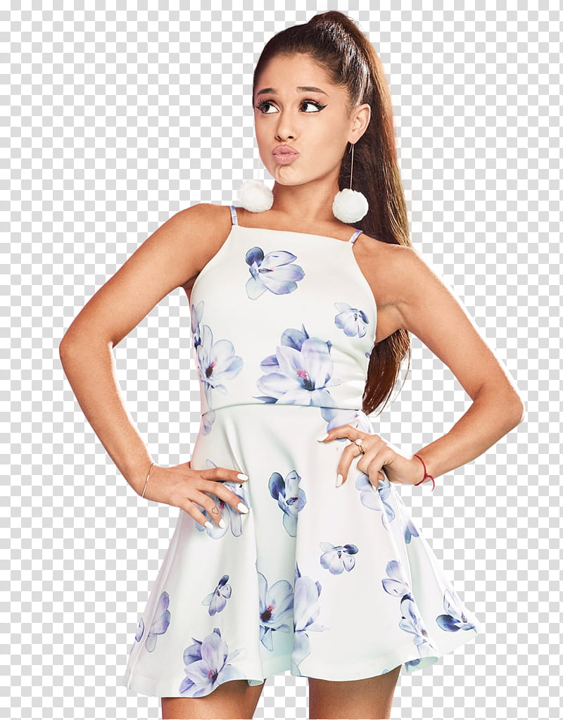 Ariana Grande, Ariana Grande touching her hips transparent background PNG clipart