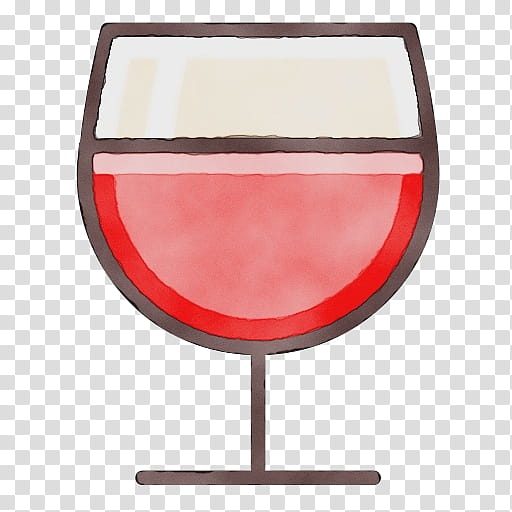 Wine glass, Watercolor, Paint, Wet Ink, Red, Stemware, Tableware, Drinkware transparent background PNG clipart