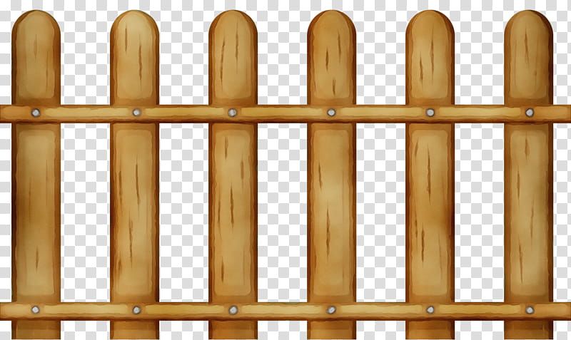 Fence, Watercolor, Paint, Wet Ink, Chainlink Fencing, Fence Pickets, Wood, Drawing transparent background PNG clipart