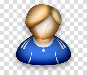 Players 2010, Player Blue icon transparent background PNG clipart thumbnail