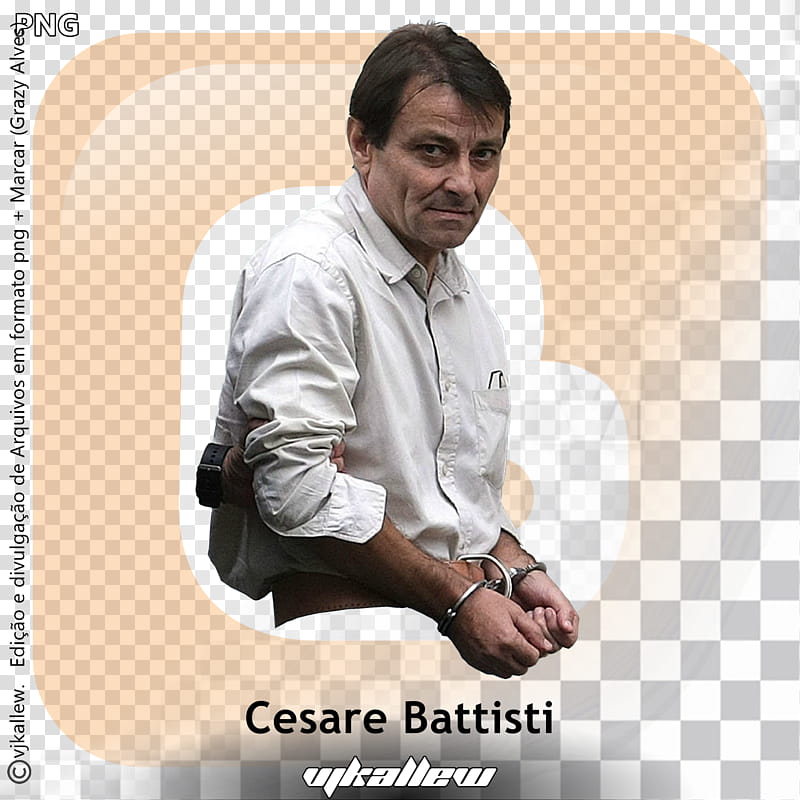 Cesare Battisti assassino transparent background PNG clipart