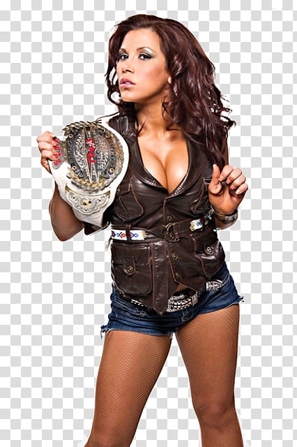 Mickie James Knockouts Champ transparent background PNG clipart