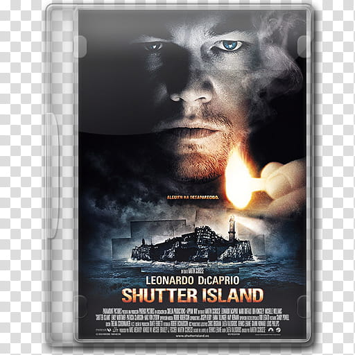 Inception Shutter Island Folder Icons, dvdcover transparent background PNG clipart