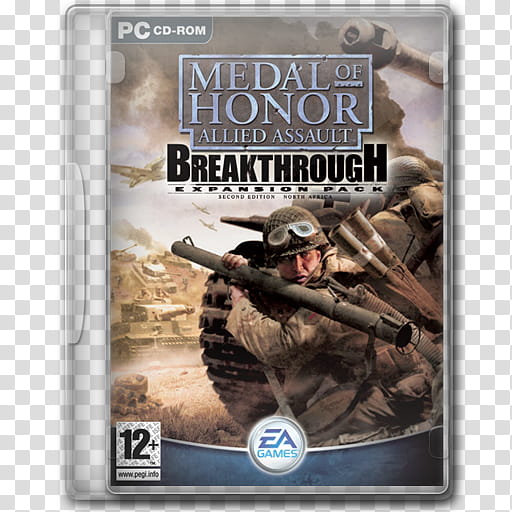 Game Icons , Medal of Honor Allied Assault Breakthrough transparent background PNG clipart