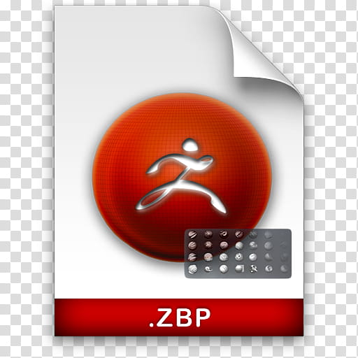 Zbrush Brush Preset, ZBP icon transparent background PNG clipart