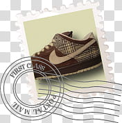 Nike Dunk Mail Dock Icon, Stamps [Converted] transparent background PNG clipart