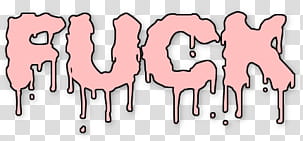More s, pink fuck text transparent background PNG clipart