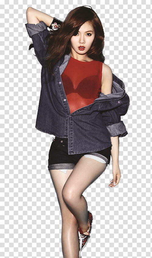 Hyuna transparent background PNG clipart