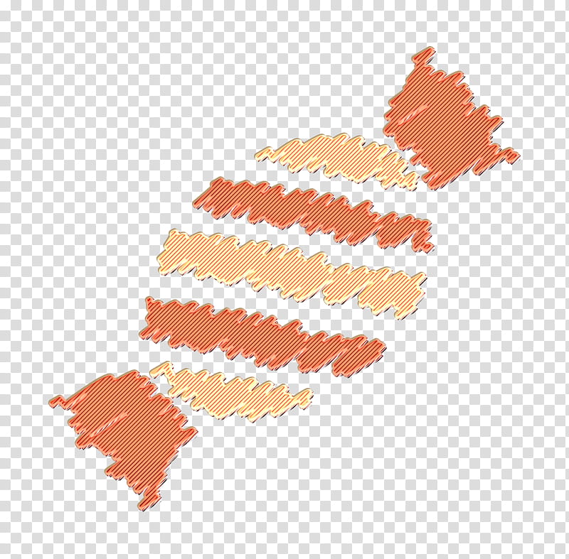 candy icon children icon deserts icon, Scribble Icon, Sweet Icon, Toffee Icon, Orange, Red, Peach transparent background PNG clipart