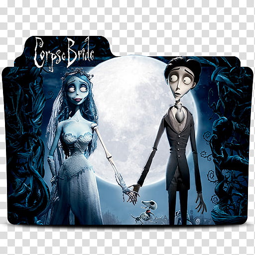 Corpse Bride Folder Icon, Corpse Bride transparent background PNG clipart